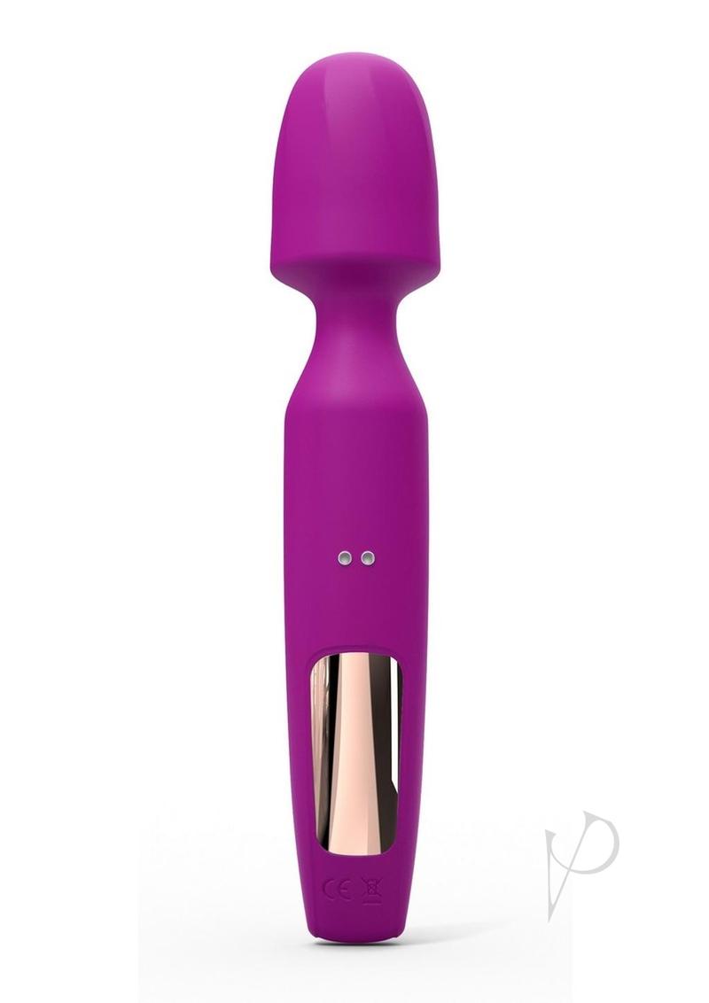 R-evolution Rechargeable Silicone Wand with Attachment - Sweet Orchid