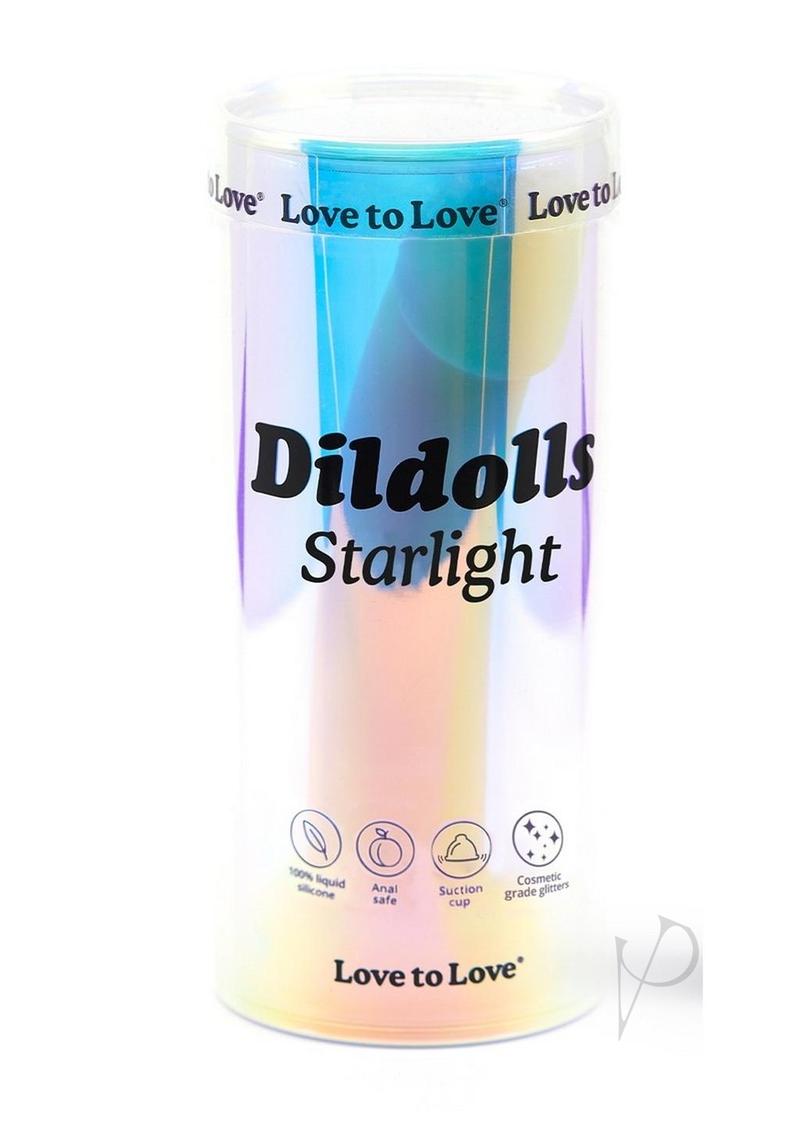 Dildolls Starlight Silicone Dildo - Pink