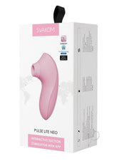 Svakom Pulse Lite Neo Interactive Suction Stimulator - Pale Rosette