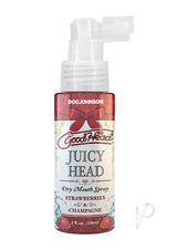 GoodHead Juicy Head Dry Mouth Spray - Strawberries and Champagne 2oz