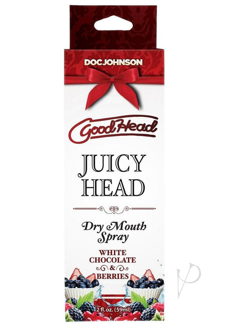 GoodHead Juicy Head Dry Mouth Spray - White Chocolate and Berries 2oz