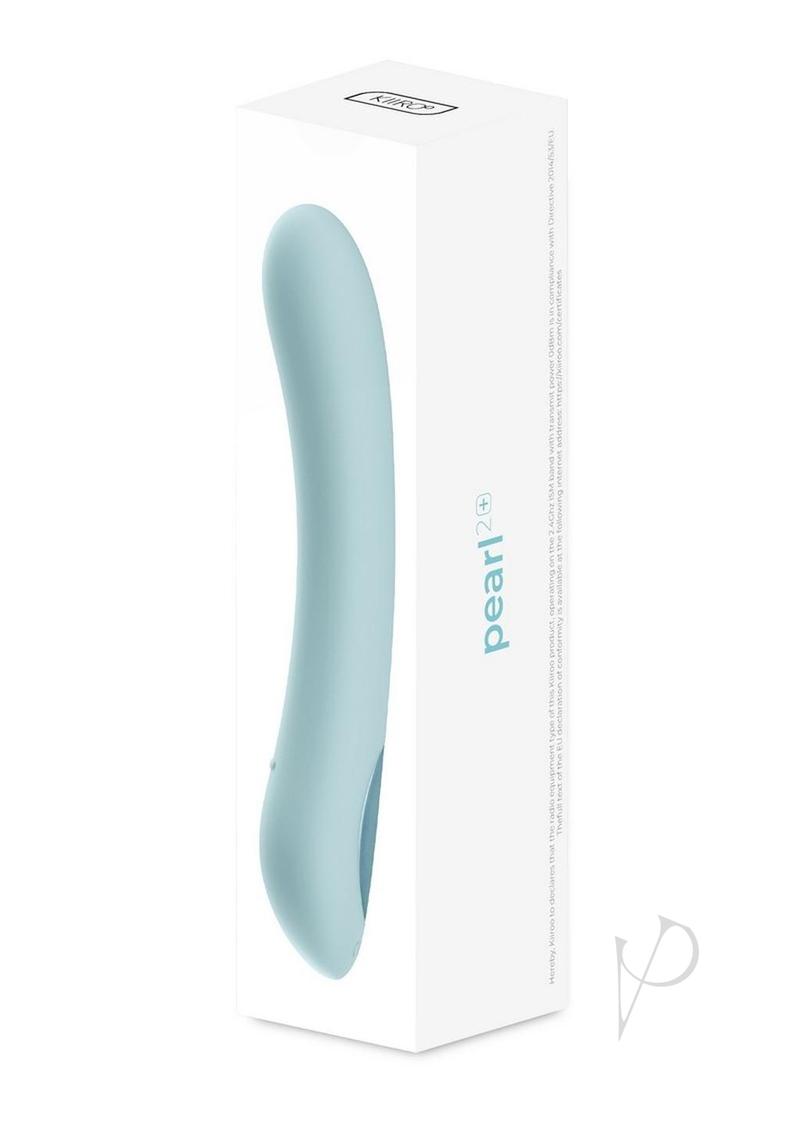 Kiiroo Pearl2+ - G-Spot Silicone Vibrator - Turquoise