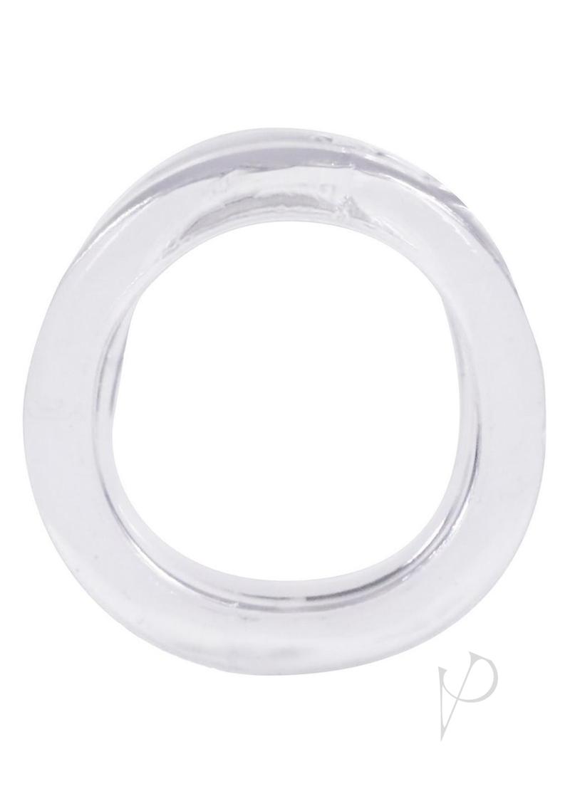 Rock Solid The O Ring Cock Ring - Clear