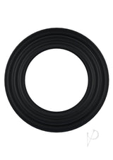 Rock Solid Tri-Pack Rubber Gasket Cock Ring - Black