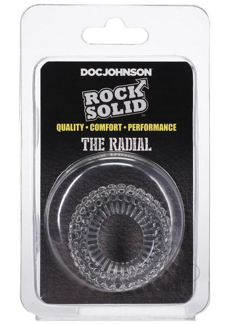 Rock Solid The Radial Cock Ring - Clear