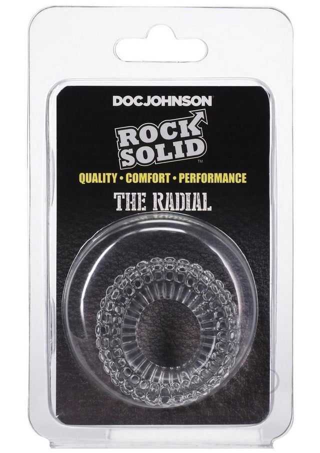 Rock Solid The Radial Cock Ring - Clear