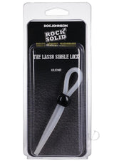 Rock Solid The Lasso Single Lock Adjustable Silicone Cock Ring - White