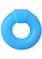 Rock Solid The Mega Ring Glow in the Dark Silicone Cock Ring - Blue
