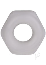 Rock Solid The Nutt Silicone Cock Ring - White