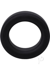 Rock Solid The Big O Silicone Cock Ring - Black