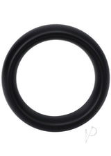 Rock Solid The Silicone Collar Cock Ring - Large - Black