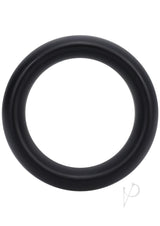 Rock Solid The Silicone Collar Cock Ring - Medium - Black