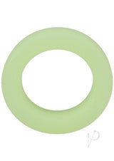 Rock Solid The Big O Glow in the Dark Silicone Cock Ring - Green