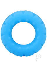 Rock Solid The Tire Silicone Glow in the Dark Cock Ring - Blue