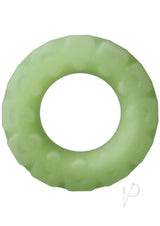 Rock Solid The Tire Silicone Glow in the Dark Cock Ring - Green