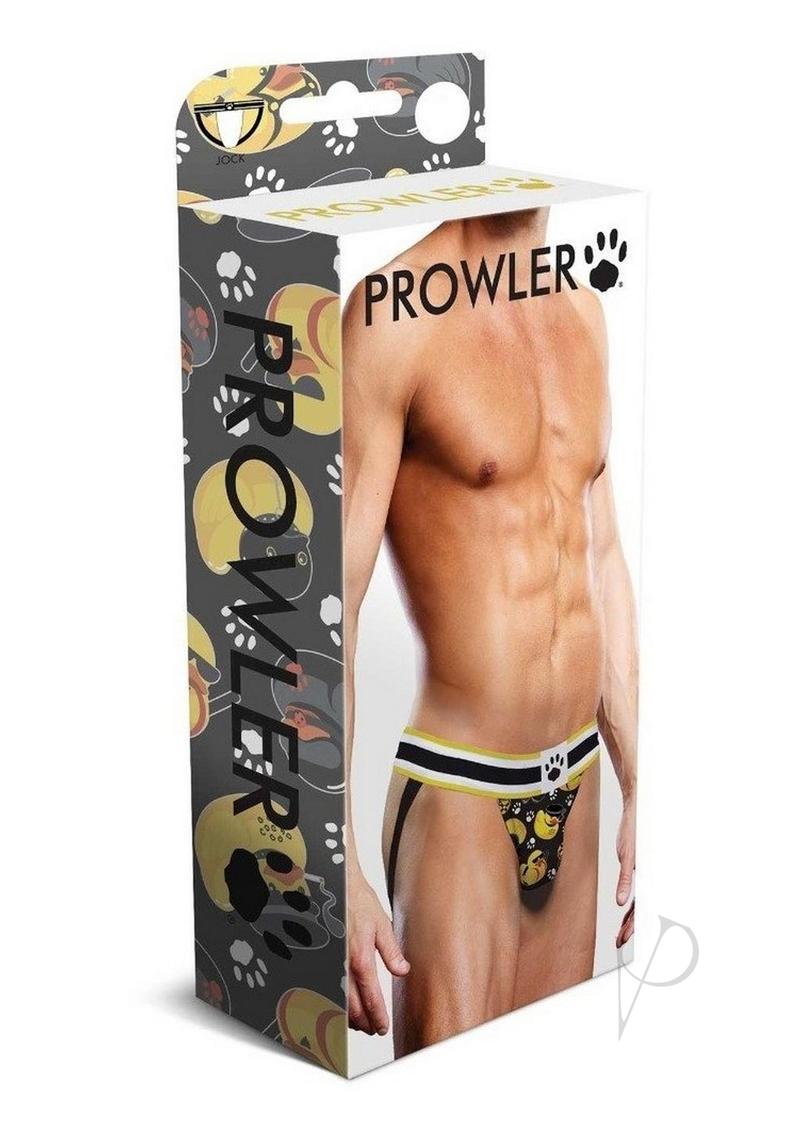 Prowler BDSM Rubber Ducks Jock - Medium - Black/Yellow