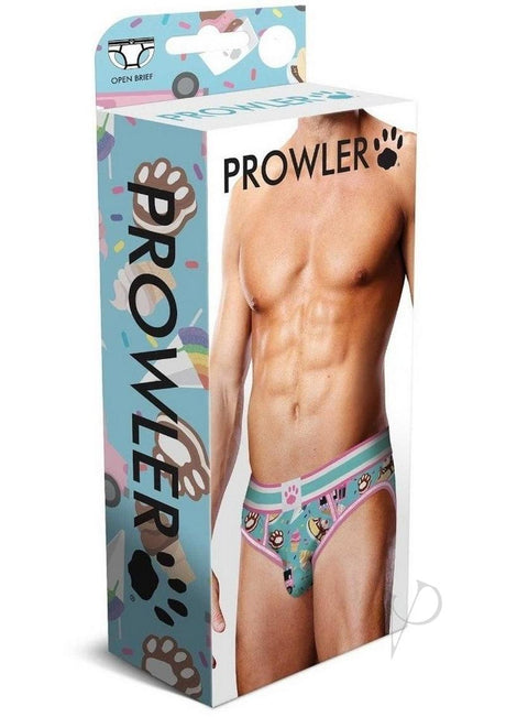 Prowler Sundae Open Brief - Medium - Blue/Pink