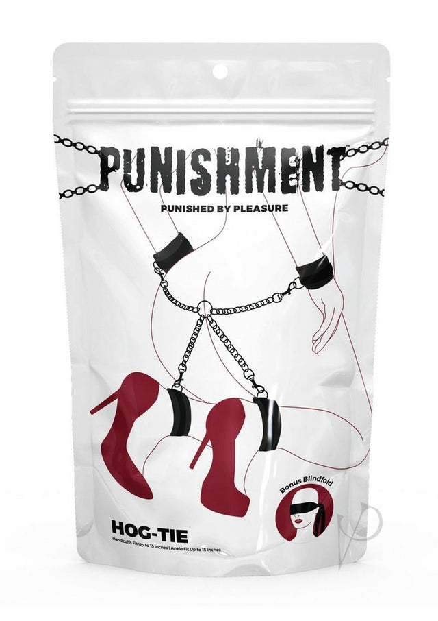 Punishment Hog Tie - Black