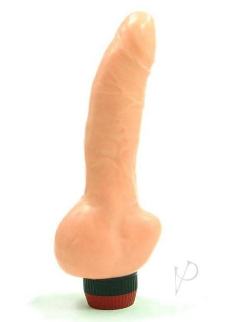 Sensual Pleaser Realistic Vibrator 7in - Vanilla