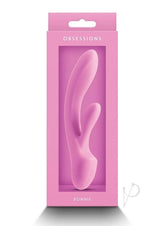 Obsessions Bonnie Rechargeable Silicone Rabbit Vibrator - Pink