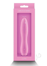 Obsessions Clyde Rechargeable Silcone Vibrator - Pink