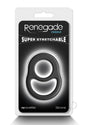 Renegade Cradle Silicone Cock Ring - Black