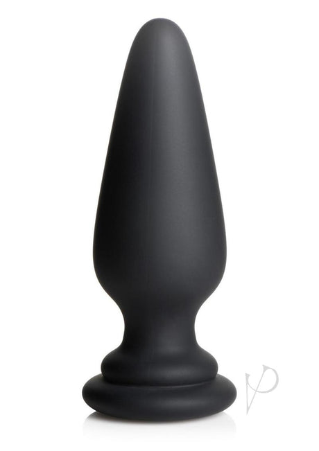 Tailz Snap-On Silicone Anal Plug - XLarge - Black