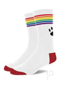 Prowler Pride Socks - White/Rainbow