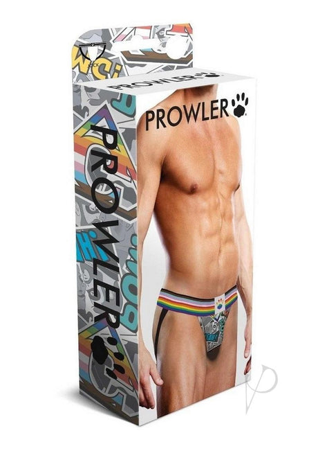 Prowler Comic Book Jock - Large - Gray/Multicolor