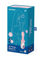 Satisfyer Air Pump Booty 5+ Connect App - Pink