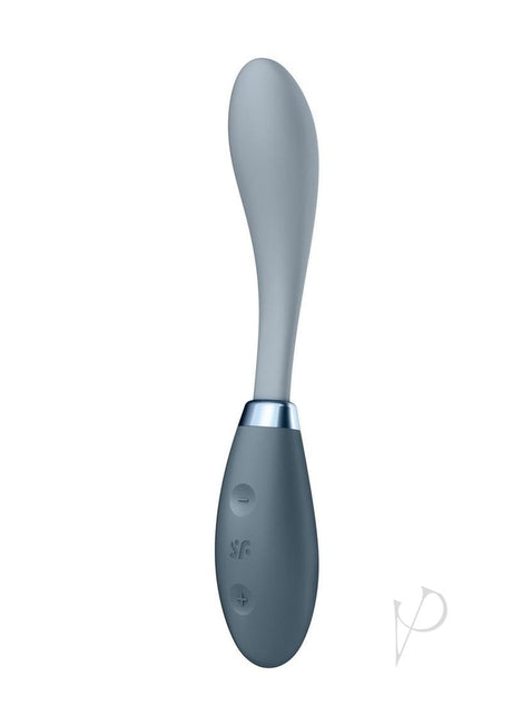 Satisfyer G-Spot Flex 3 Rechargeable Silicone Vibrator - Grey