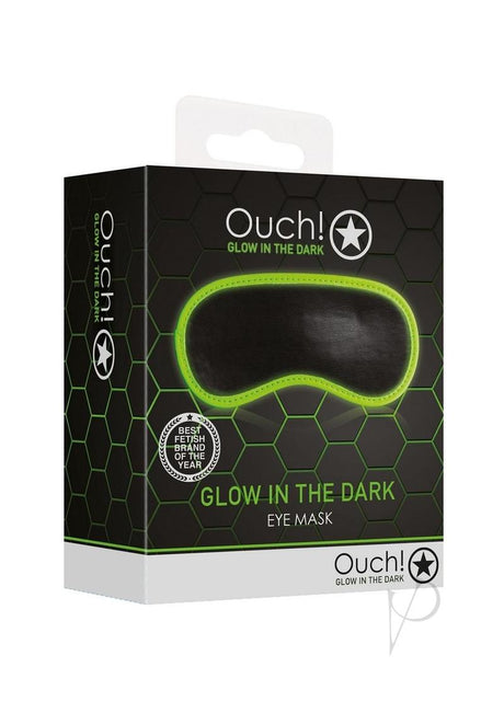 Ouch! Eye Mask Glow in the Dark - Green