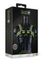 Ouch! Buckle Harness Glow in the Dark - Large/XLarge - Green