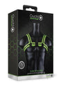 Ouch! Buckle Harness Glow in the Dark - Small/Medium - Green