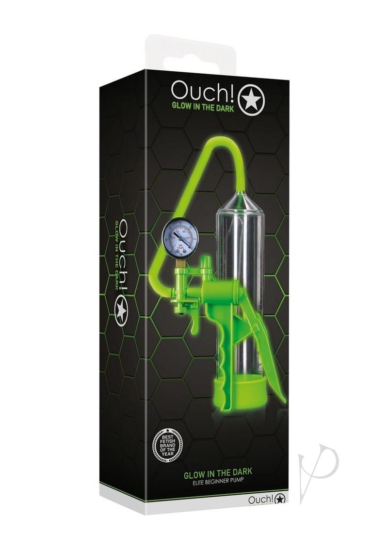 Ouch! Elite Beginner Pump Glow in the Dark - Green