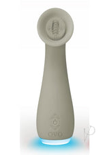 OVO Alina Rechargeable Silicone Clitoral Vibrator - Gray