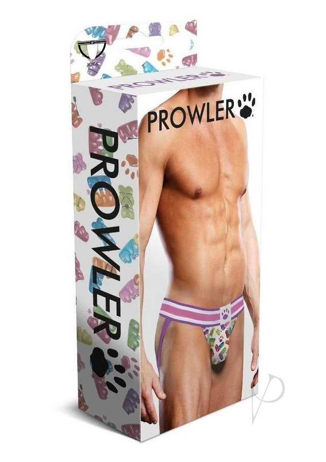 Prowler Gummy Bears Jock - Large - White/Multicolor