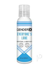 Gender X Everyone's Lube Water Based Lubricant 2oz