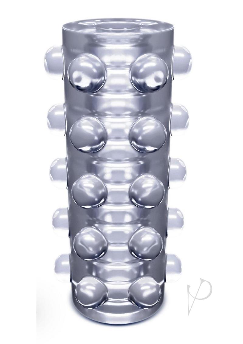 Rize Swich Self Lubricating Stroker Dual End Masturbator - Clear
