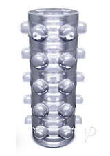 Rize Swich Self Lubricating Stroker Dual End Masturbator - Clear