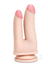 ME YOU US Ultracock 6 Realistic Double Penetration Dildo 6in - Vanilla