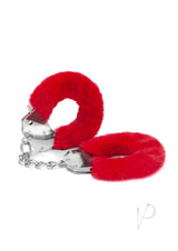 ME YOU US Furry Handcuffs - Red