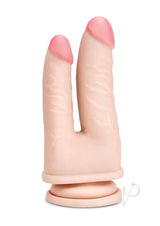 Prowler RED Ultra Cock Realistic Double Penetration Dildo 6in - Vanilla