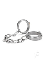 Prowler RED Heavy Duty Metal Handcuffs - Stainless Steel