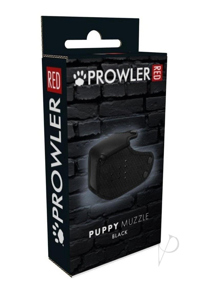 Prowler RED Puppy Muzzle - Black