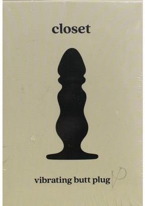 Closet Vibrating Butt Plug