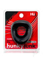 Hunkyjunk Form Surround Cock Ring - Tar Ice