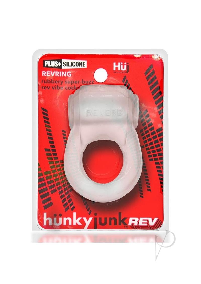 Revring Reverb Vibrating Cock Ring - Clear Ice