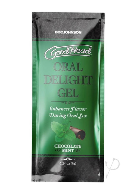GoodHead Oral Delight Gel .24oz Bulk (48 Pieces) - Chocolate Mint