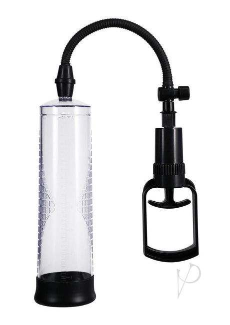 Rock Solid Beginner Penis Pump - Black/Clear